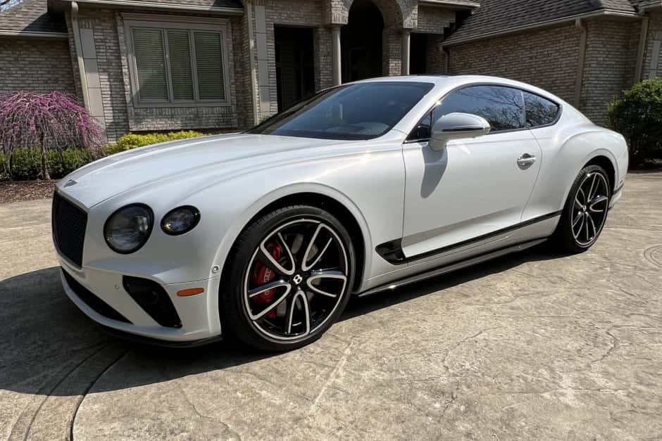2021 Bentley Continental GT sold for $177,000