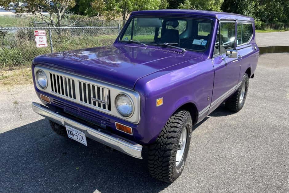 1974 International Harvester Scout sold for $22,100