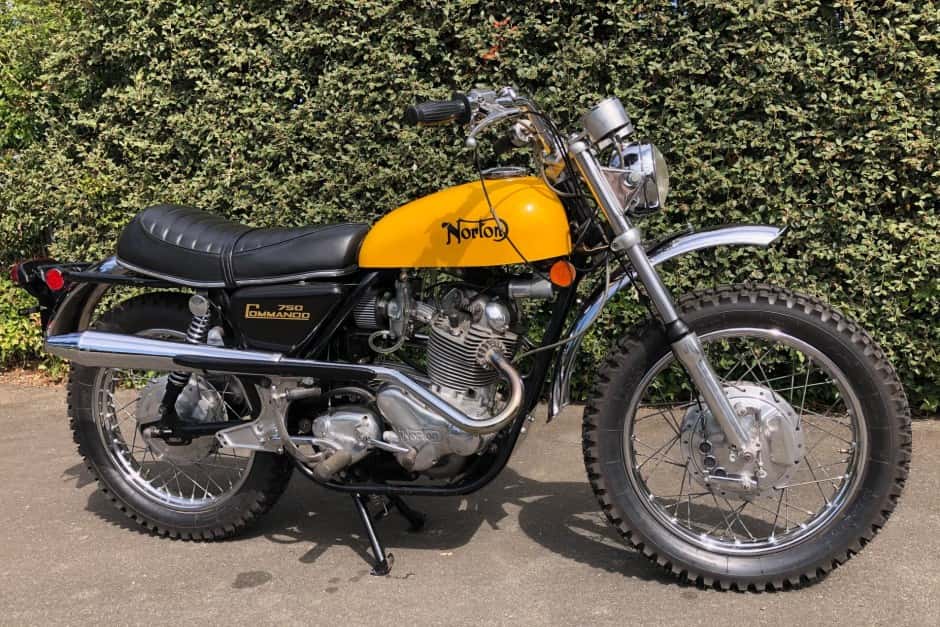1971 Norton Commando sold for $8,756