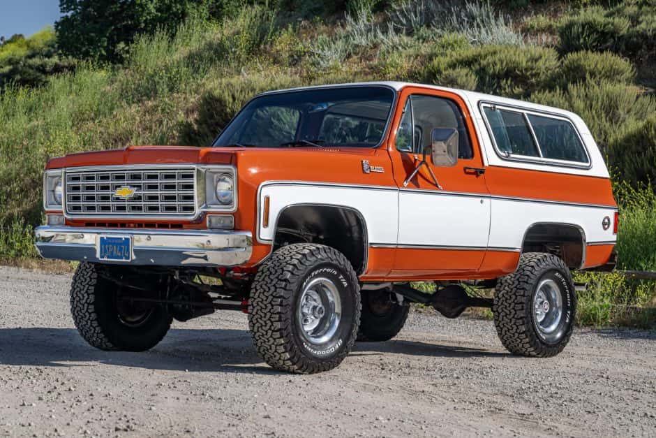1976 Chevrolet K5 Blazer 1973-1991 sold for $60,000