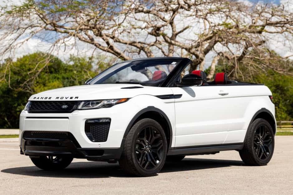 2017 Land Rover L538 Range Rover Evoque sold for $39,000