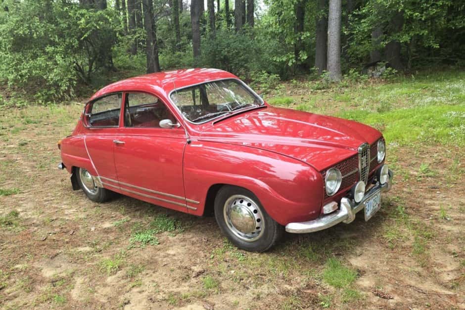 1965 Saab 96 sold for $19,614