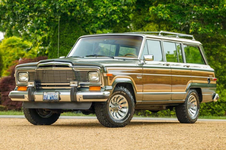 1984 Jeep SJ Grand Wagoneer sold for $60,000