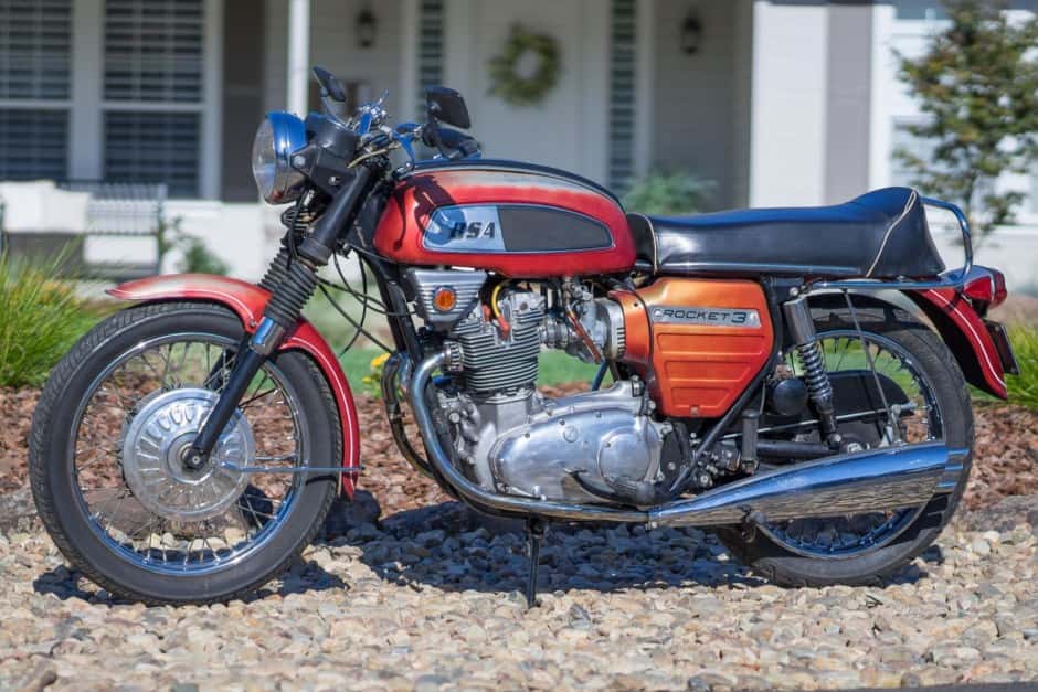 1969 BSA Rocket sold for $6,000