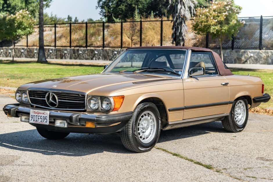 1983 Mercedes-Benz R107 SL sold for $12,750