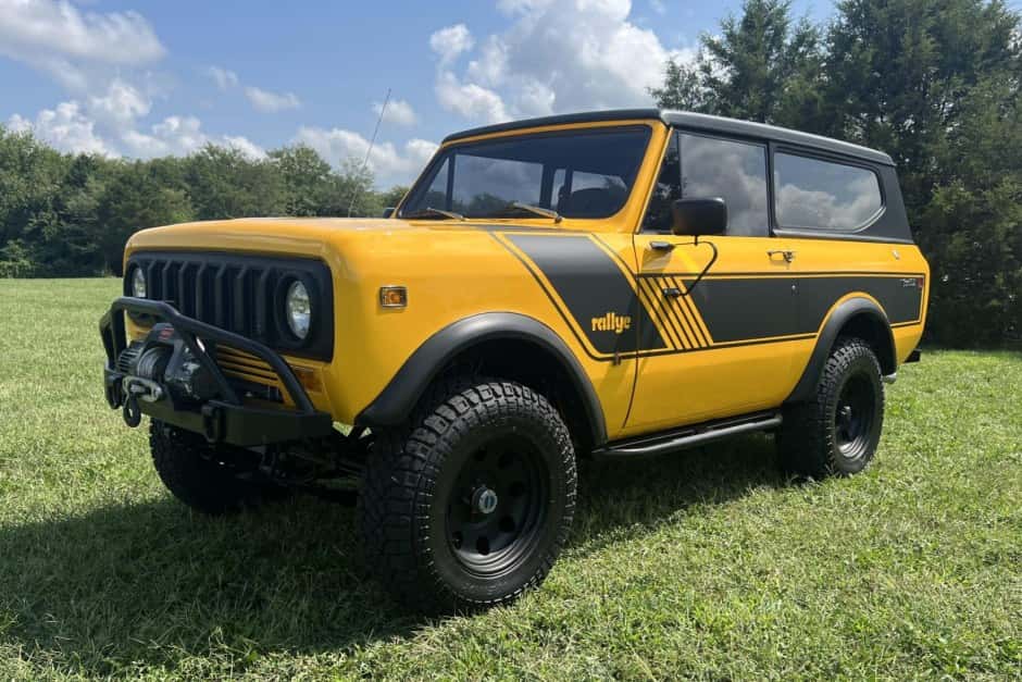 1977 International Harvester Scout sold for $65,000