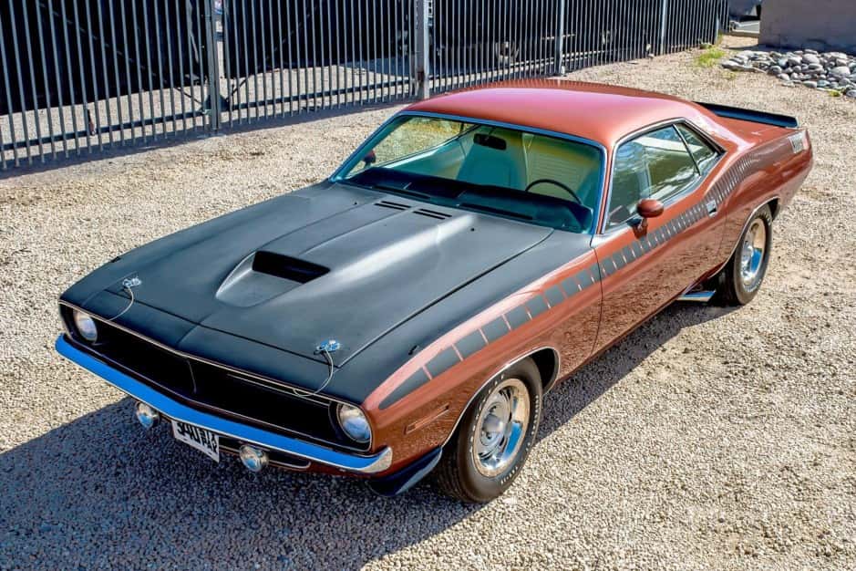 1970 Plymouth Barracuda sold for $87,500