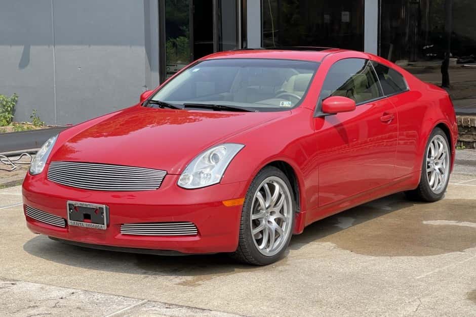 2006 Infiniti G35 & G37 sold for $13,750