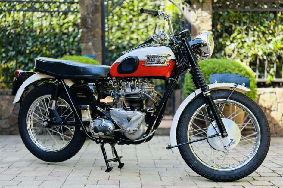 1960 Triumph Trophy sold for $16,500