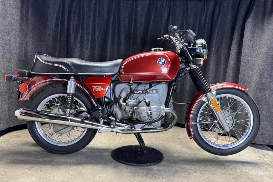1976 BMW Motorcycles sold for $5,750