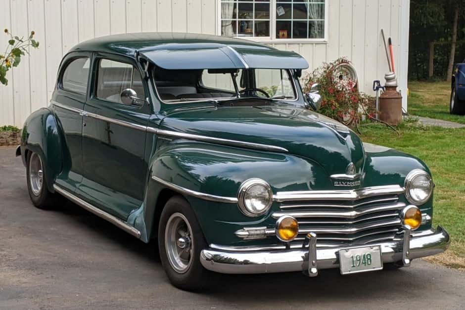 1948 Plymouth Deluxe/Special Deluxe sold for $9,600