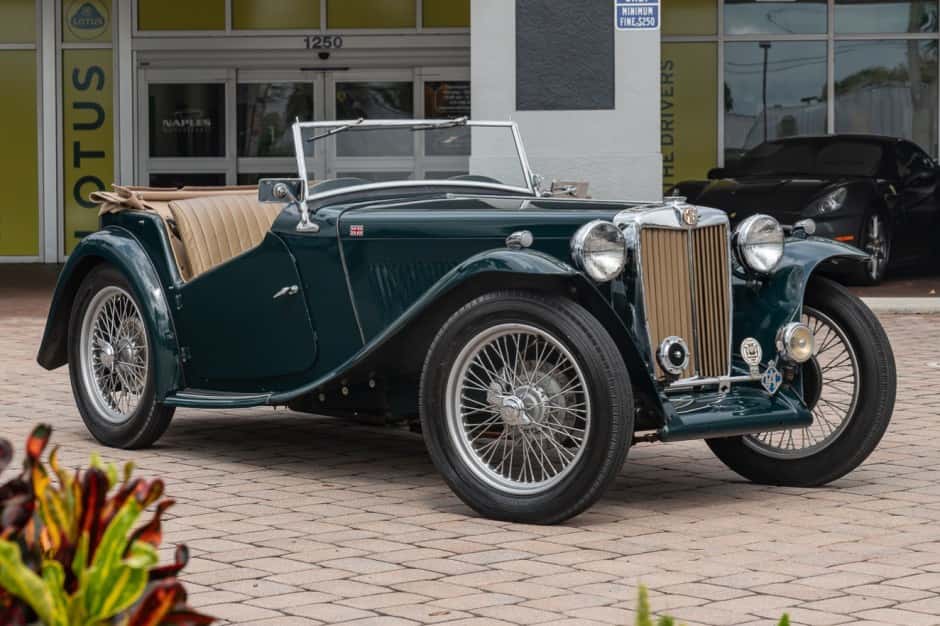 1949 MG TC sold for $31,200