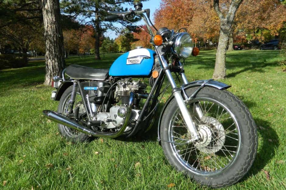 1973 Triumph Tiger (1939-1973) sold for $6,666