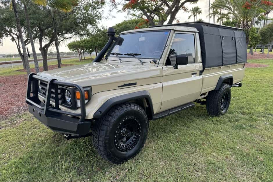 1990 Toyota Land Cruiser 70-Series sold for $43,500
