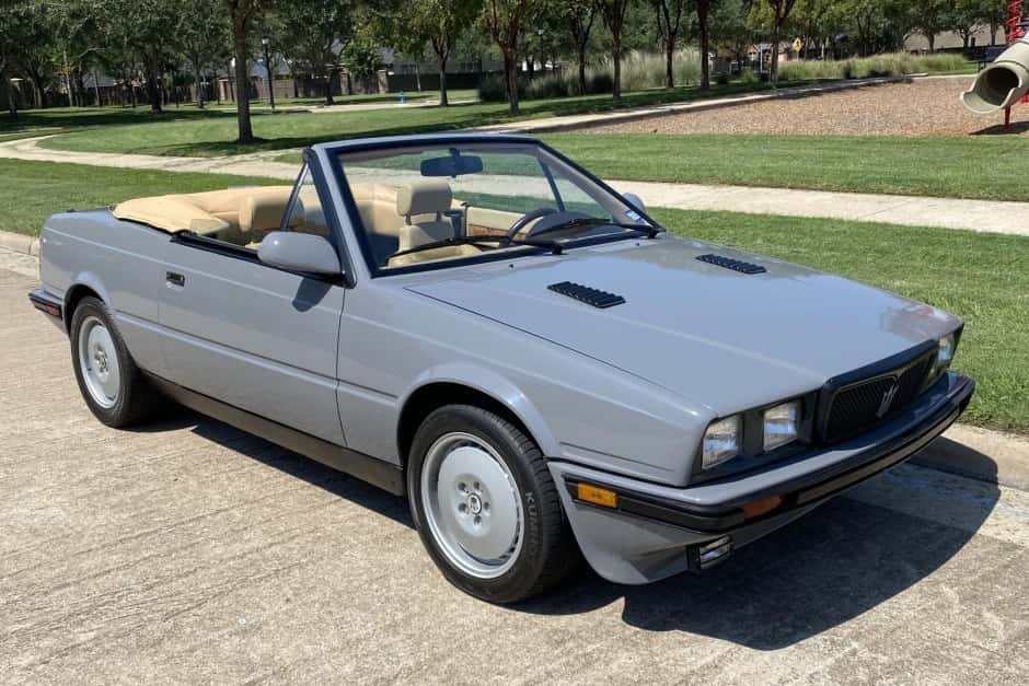 1989 Maserati Biturbo sold for $13,321