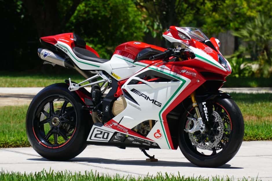 2015 MV Agusta F4 sold for $33,000
