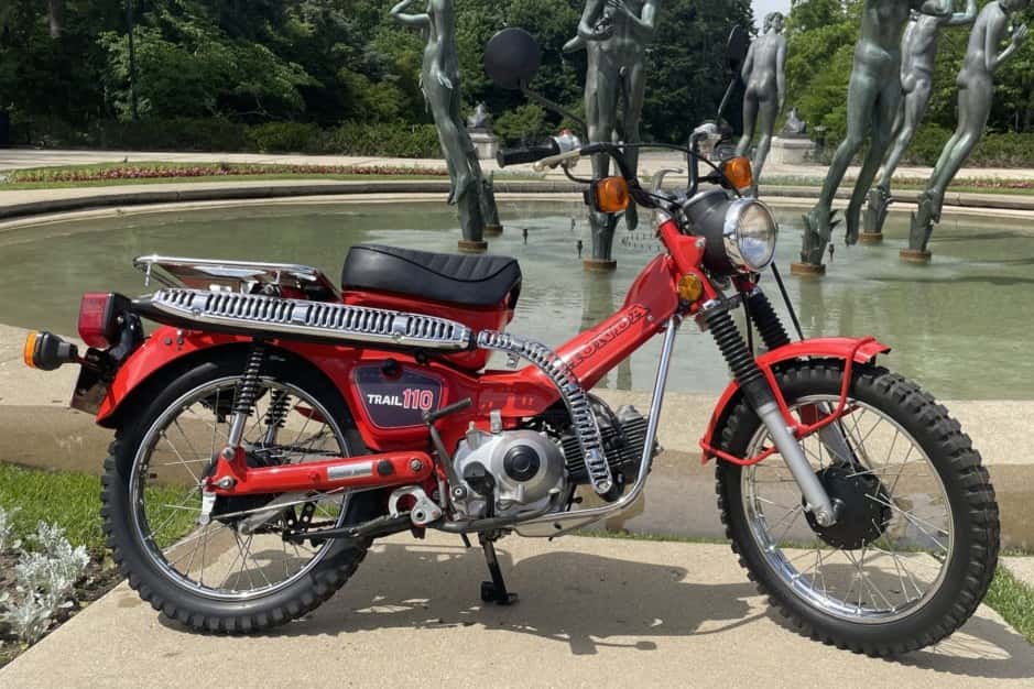 1981 Honda CT110 sold for $2,800