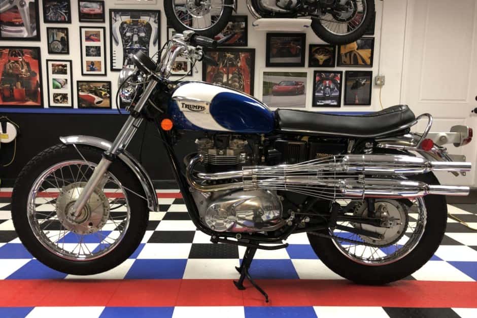 1971 Triumph Trophy sold for $7,500