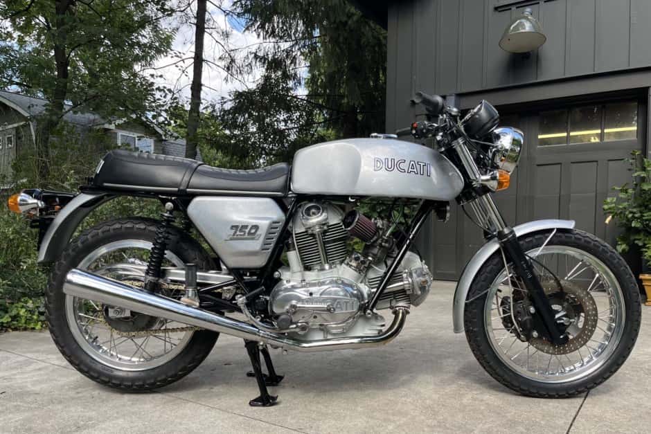 1974 Ducati 750GT sold for $14,500