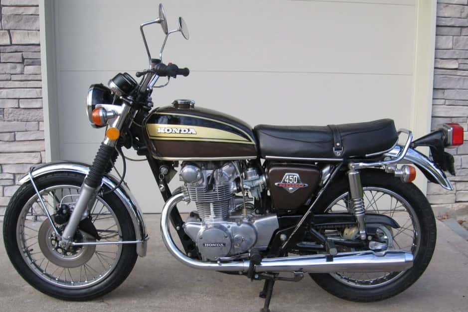 1974 Honda CB450, CL450, & CB500 Twin sold for $4,000