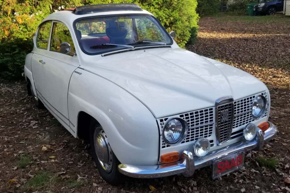 1968 Saab 96 sold for $10,150