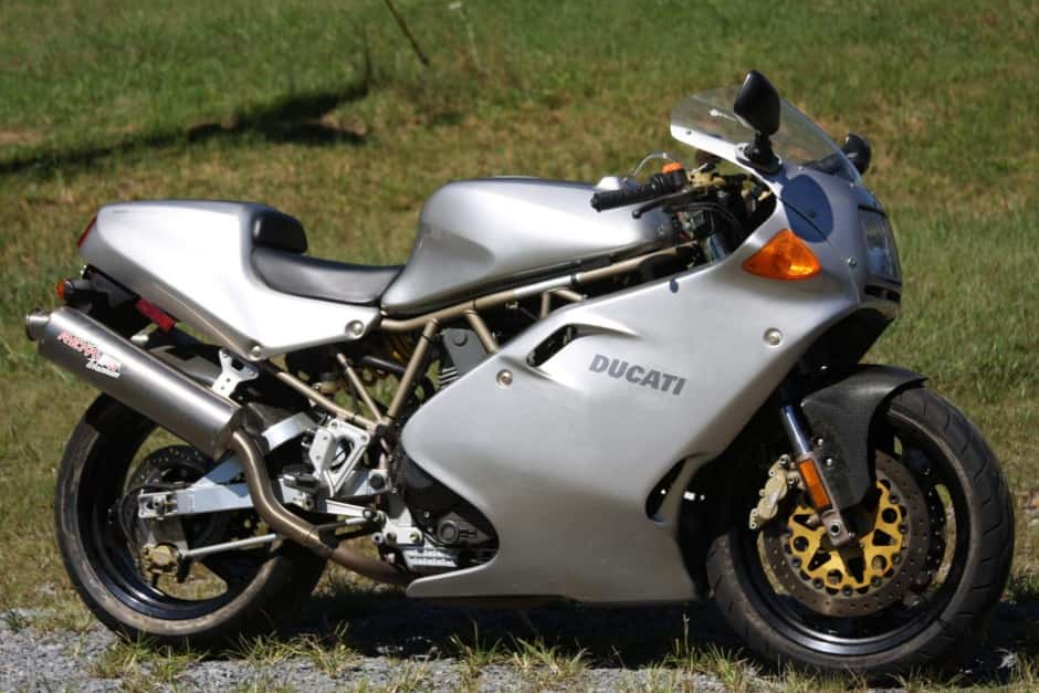 1998 Ducati 750, 800, 900, & 1000 Supersport (1988-2007) sold for $10,500