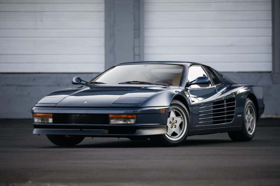 1989 Ferrari Testarossa sold for $193,000