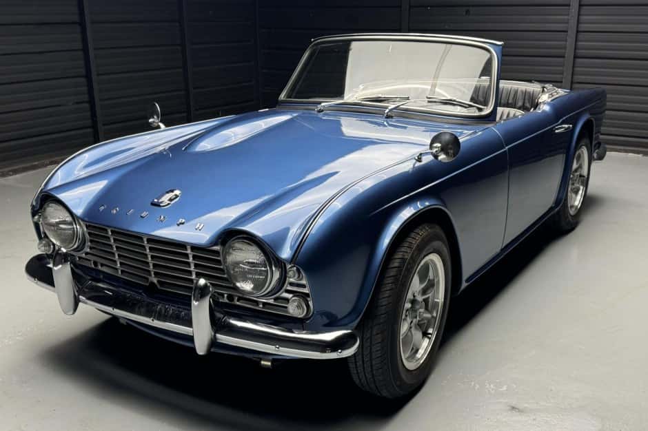 1962 Triumph TR4 sold for $25,000