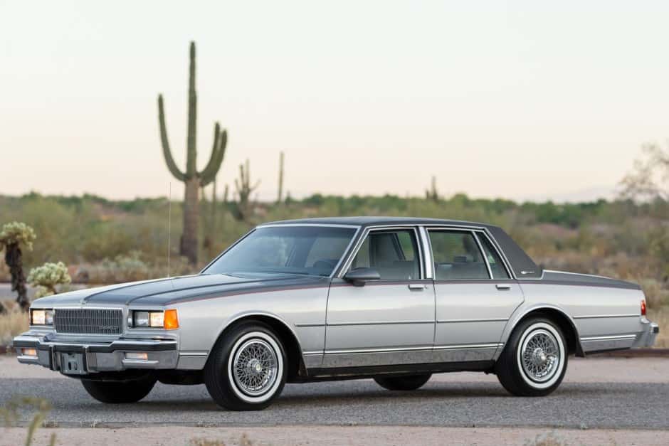 1986 Chevrolet Caprice sold for $25,200