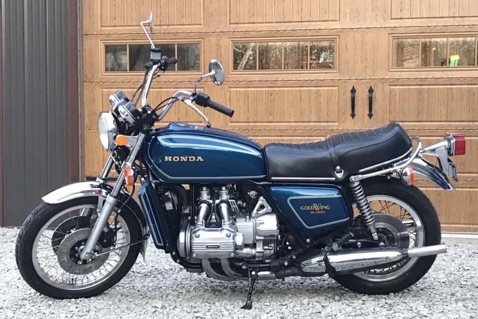 1977 Honda Gold Wing sold for $1,980