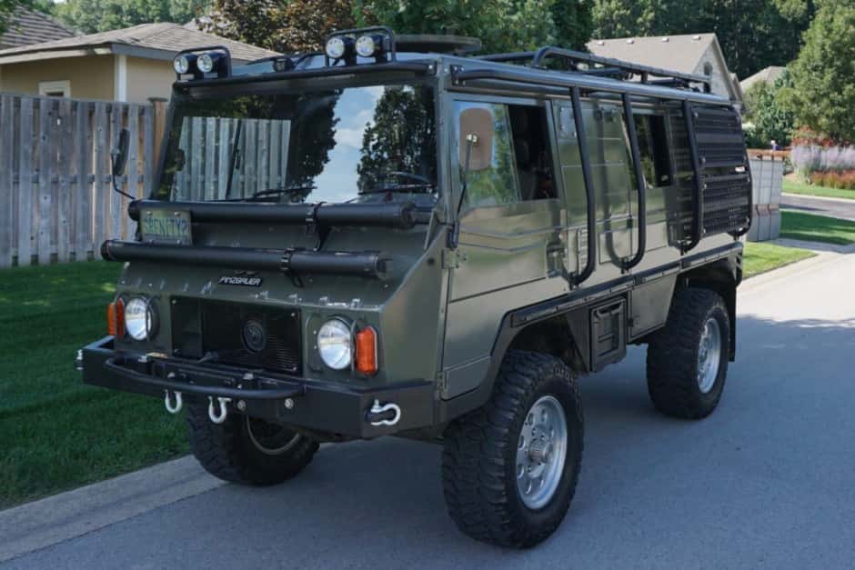 1973 Steyr-Puch Pinzgauer sold for $46,000