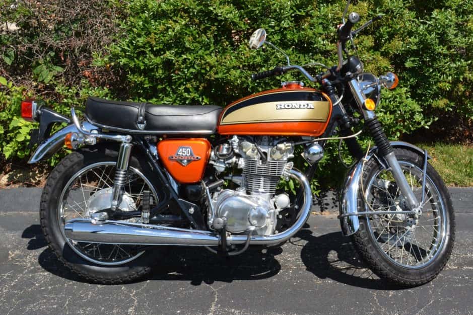 1974 Honda CB450, CL450, & CB500 Twin sold for $4,000