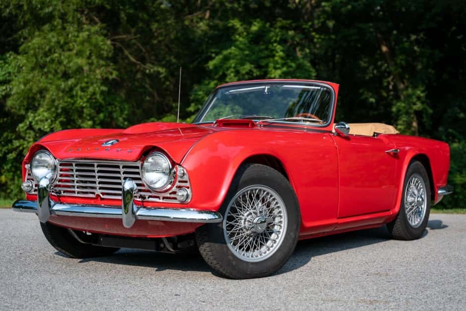 1964 Triumph TR4 sold for $41,000