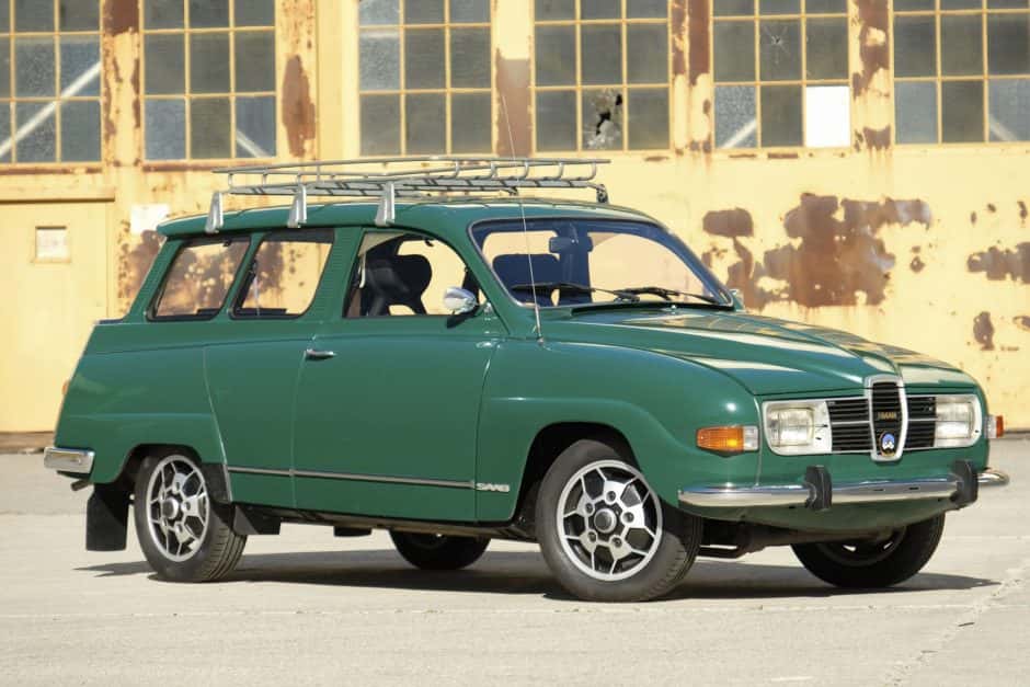 1975 Saab 96 sold for $31,000