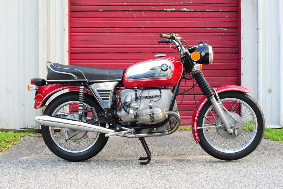 1973 BMW Motorcycles sold for $11,000