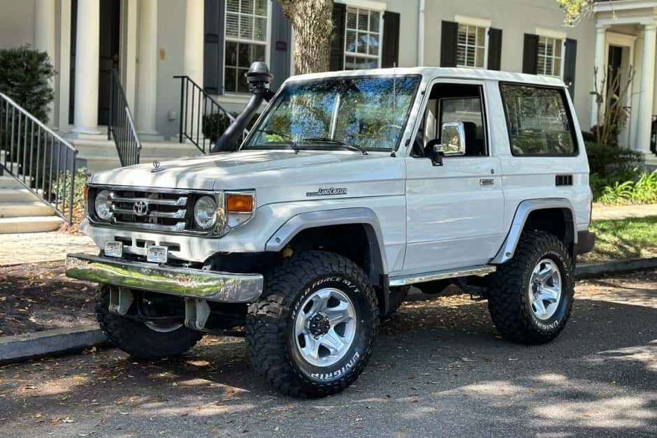 1986 Toyota Land Cruiser 70-Series sold for $21,750