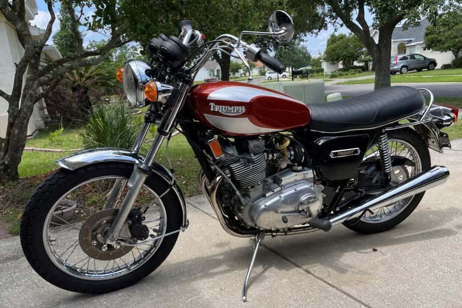 1975 Triumph Trident sold for $13,750