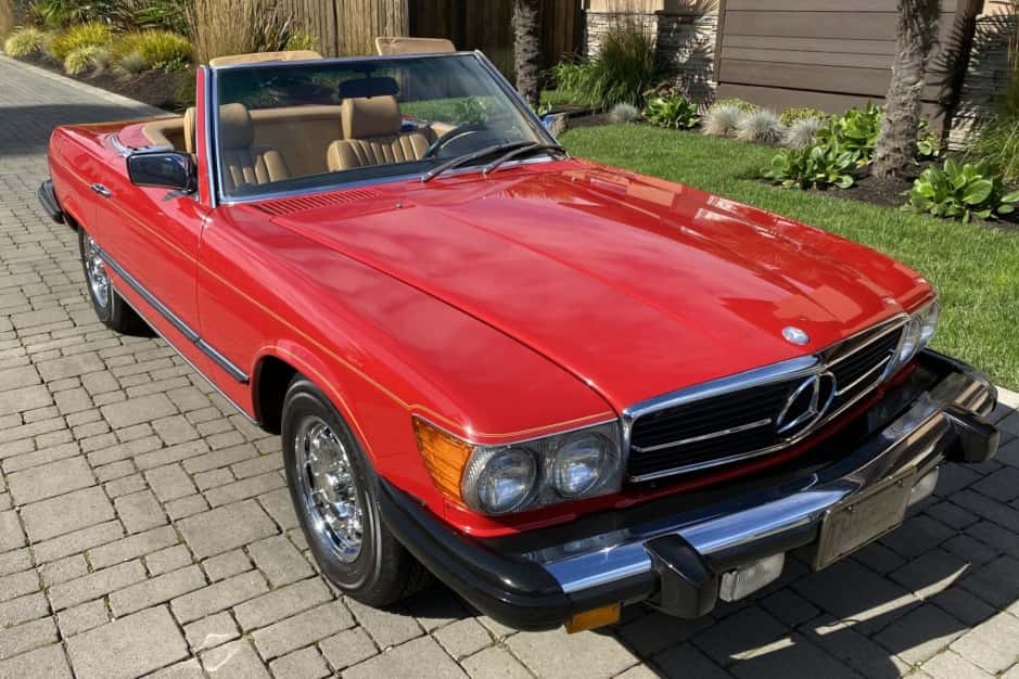 1981 Mercedes-Benz R107 SL sold for $17,150
