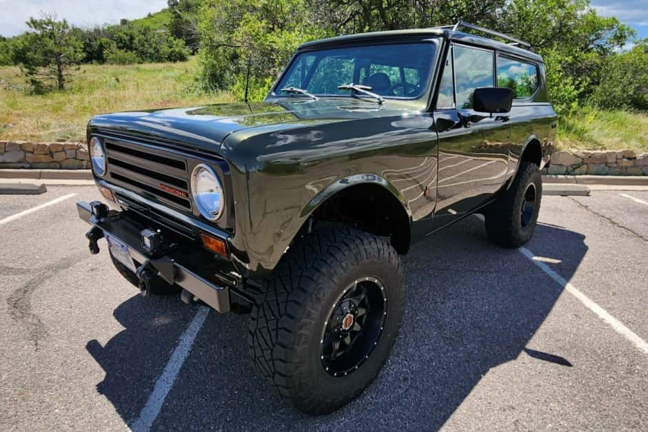 1974 International Harvester Scout sold for $52,000