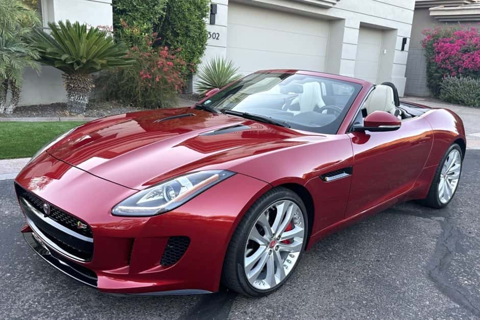2016 Jaguar F-Type sold for $46,000