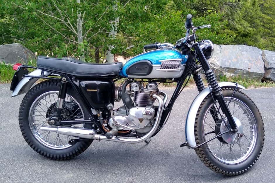 1961 Triumph Trophy sold for $7,750