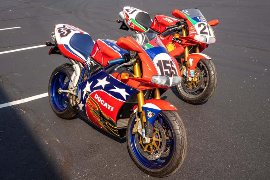 2002 Ducati 998 sold for $54,500
