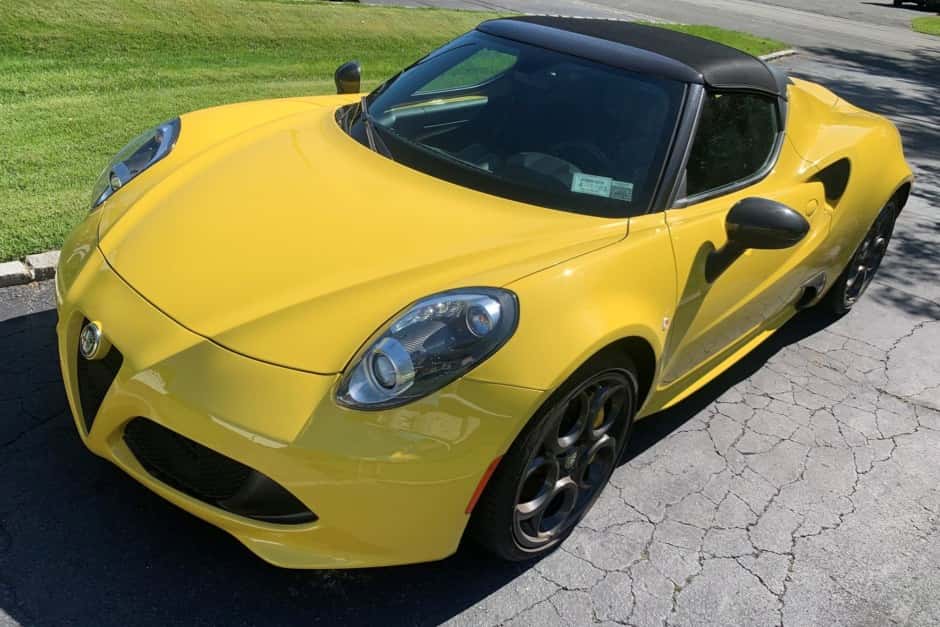 2016 Alfa Romeo 4C sold for $56,000