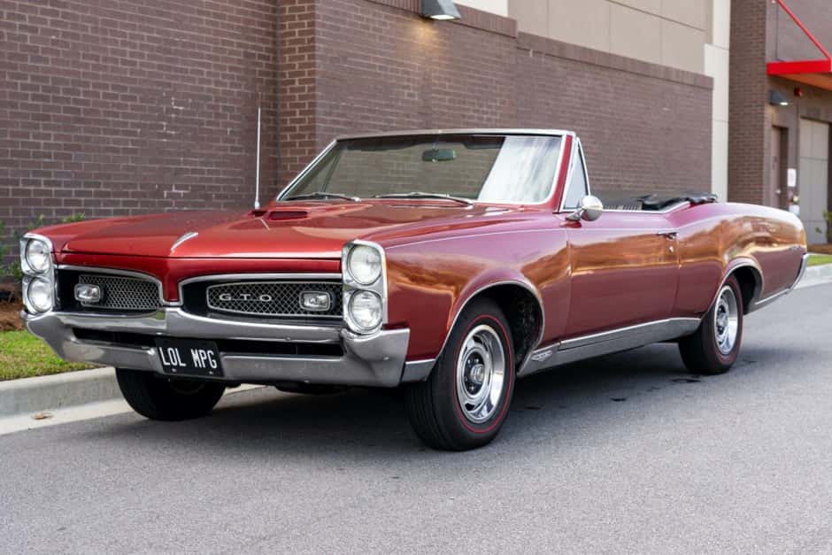 1967 Pontiac GTO sold for $41,000