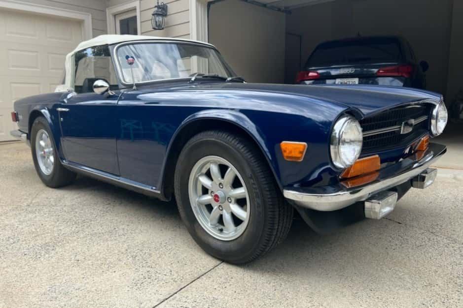 1972 Triumph TR6 sold for $15,500