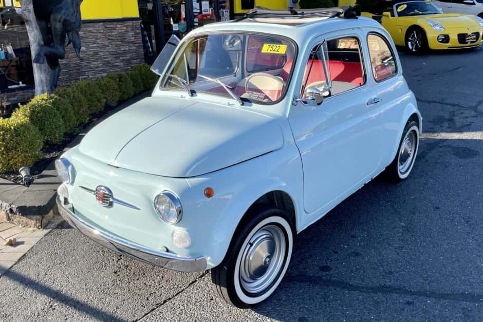 1968 Fiat Nuova 500 (1957-1975) sold for $21,250