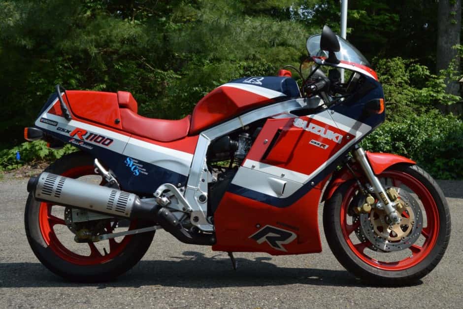 1986 Suzuki Motorcycles sold for $9,600