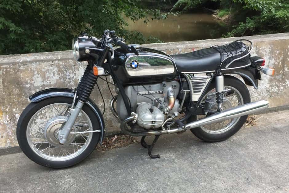 1972 BMW Motorcycles sold for $5,999