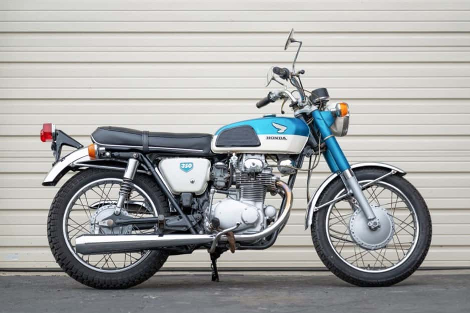 1969 Honda CB350 & CL350 sold for $2,370