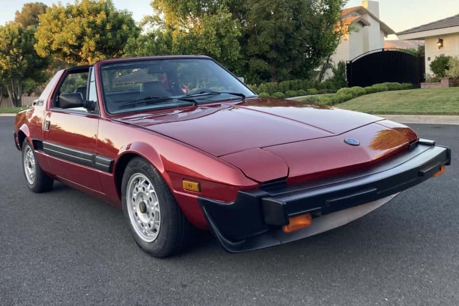 1987 Fiat X1/9 sold for $19,500